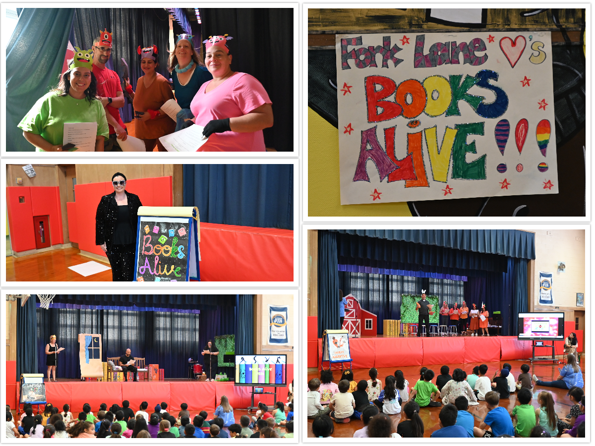 Fork Lane Students Enjoy undefinedBooks Aliveundefined Program